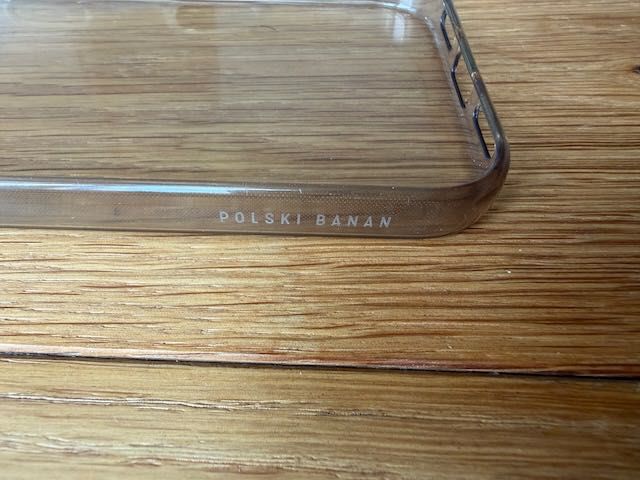Etui silikonowe iPhone 17 Pro (Polski banan)