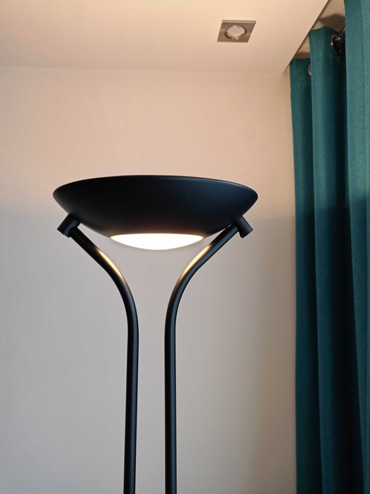Lampa stojąca ze ściemniaczem , 2 źródła światła
