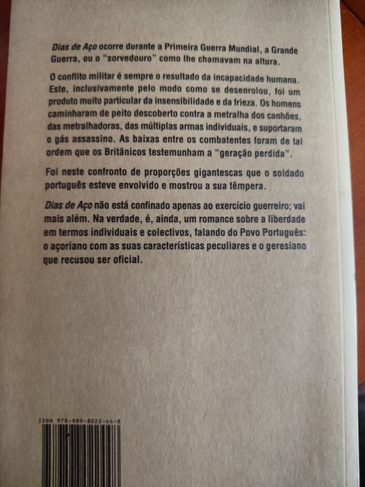 Dias de Aço - António Caldeira Gomes