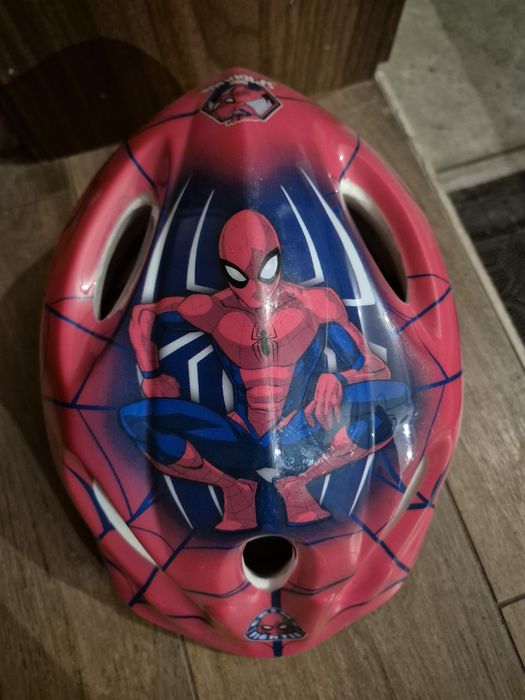 Kask rower rolki Spiderman