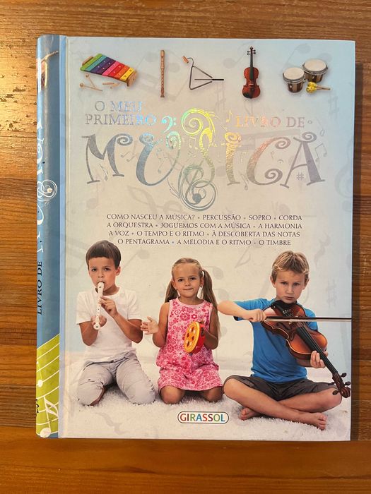 Livro Didático "O Meu Primeiro Livro de Música"