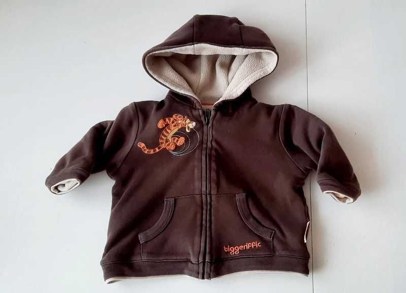Bluza na suwak George 68-74cm 6-9 miesięcy tygrysek #823