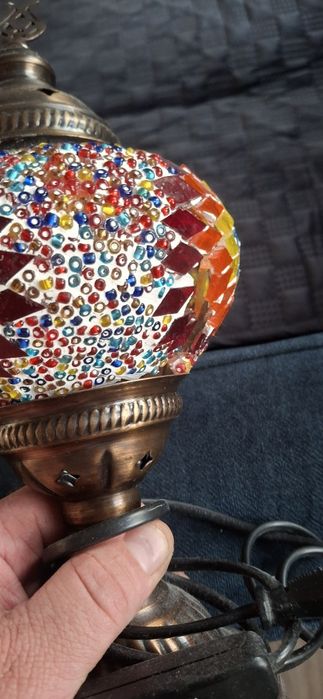 Lampa turecka stołowa