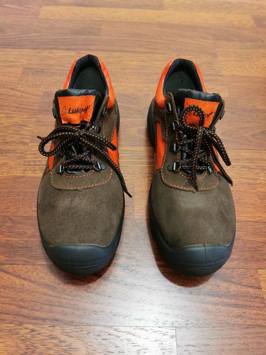 Skórzane Robocze Buty Męskie Łukpol Lekkie Wygodne