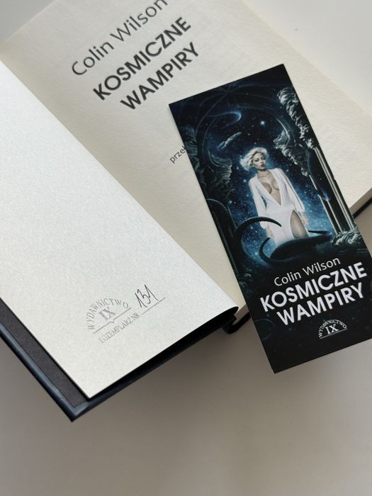 Książka Kosmiczne wampiry Colin Wilson Unikat
