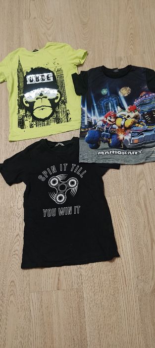 Koszulki chłopięce 146/152