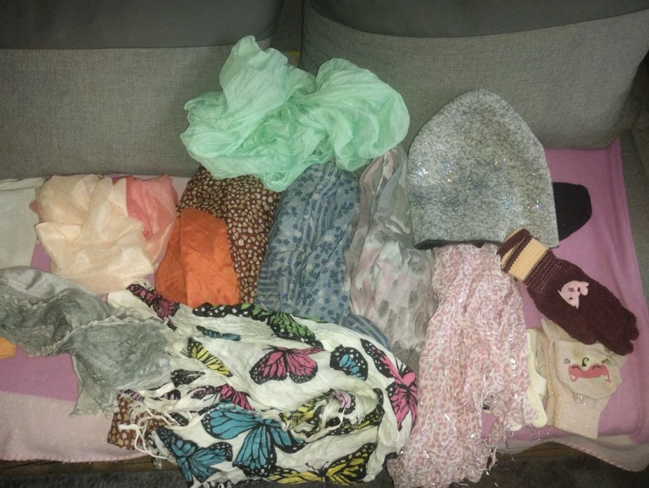 Chusty,kominy,czapka