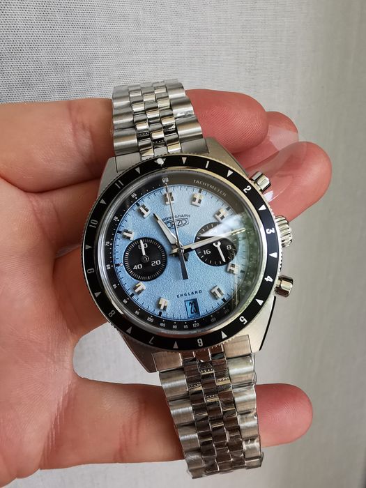 Zegarek Forzo Drive King Chronograph Light Blue 40 mm