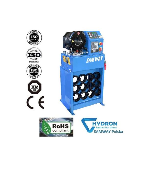 Zakuwarka do węży SAMWAY P20D ( cyfrowa ) + transport + szkolenie