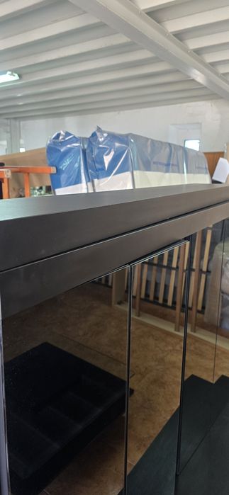 Conjunto de sala em folheado a carvalho