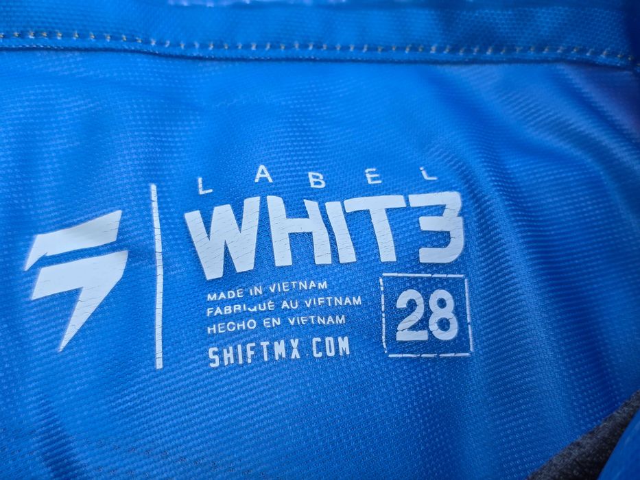 Spodnie SHIFT Label WHIT3 roz. 28 JUNIOR / motocross mx / dziecięce