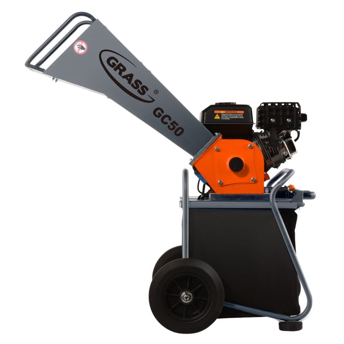 Rozdrabniacz do gałęzi GRASS GC50 Loncin 196cm3 4,1Kw do 3,5cm bębnowy