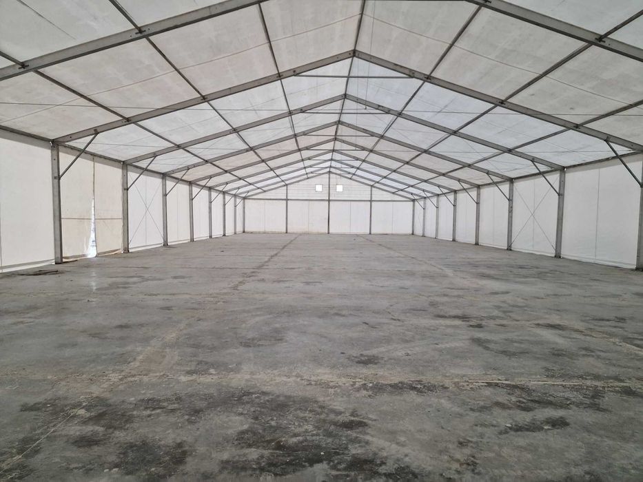 Hala magazynowa 20x50x4m pcv