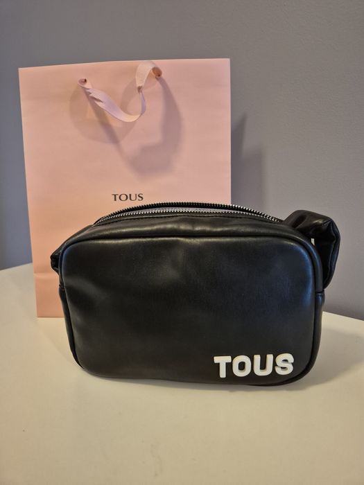 Torebka TOUS Bandolera Reporter T Carol czarna jak NOWA