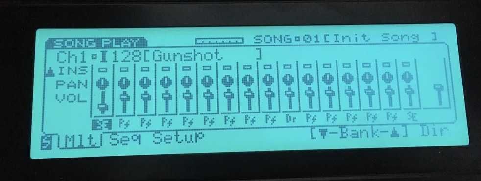 Подсветка LCD дисплея для синтезатора (Yamaha, Korg, Roland..)