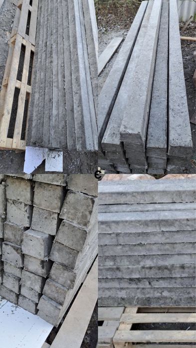 Залізобетонні стовпчики для малини/саду/огорожі