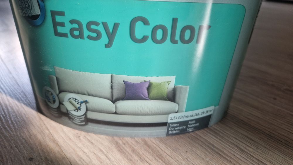 Matowa FARBA Emulsyjna 2,5l OBI kolor Malachit Emulsja ścienna -1 SZT.