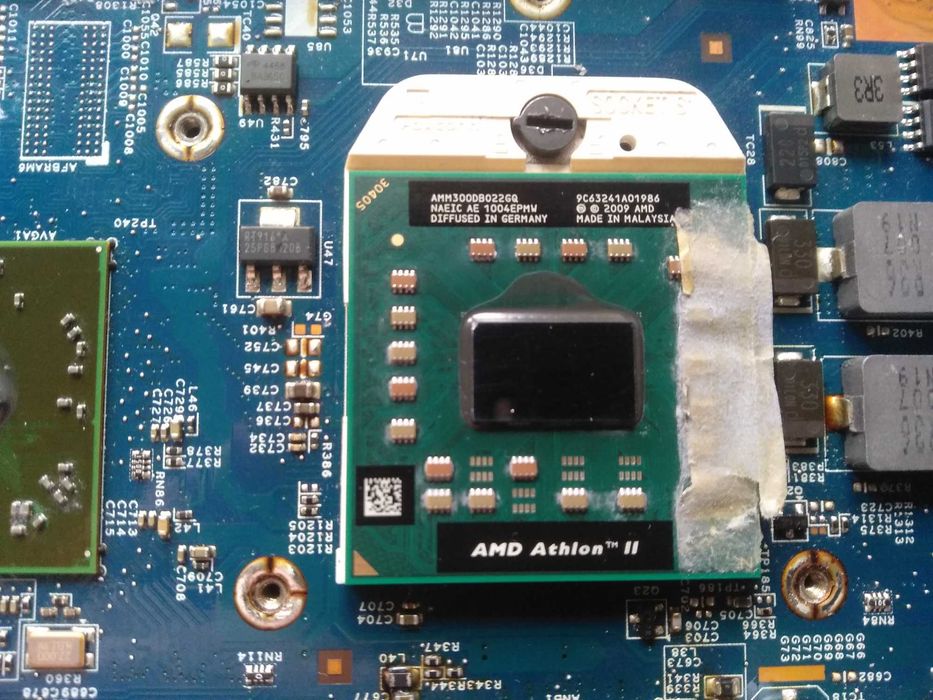 Материнская плата Acer Aspire 5542G нет изображения