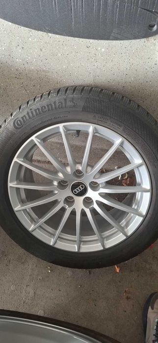 Komplet oryginalnych felg Audi Kute 17". 5x112