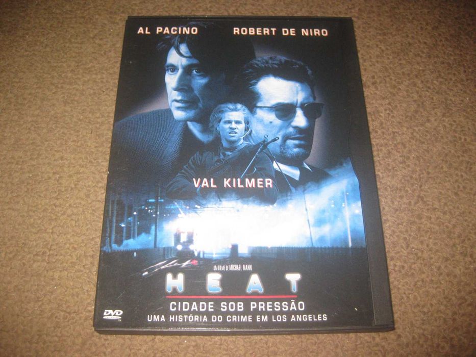 DVD "Heat - Cidade Sob Pressão" com Robert De Niro/Snapper!