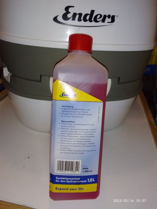 Płyn do toalet mobilnych Ensan Rinse