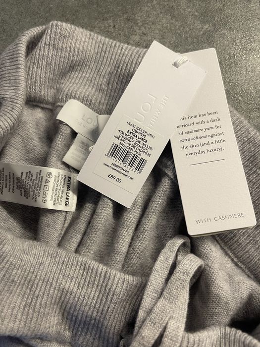 Кашемировые штаны джогеры lounge