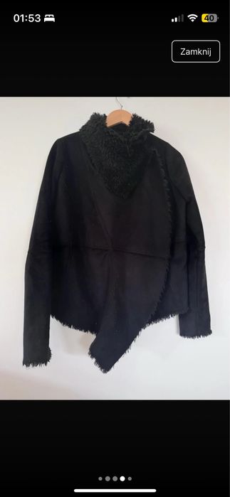 Oasis XS kurteczka Kożuszek narzutka S M