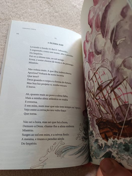 Livro  Mensagem de Fernando Pessoa