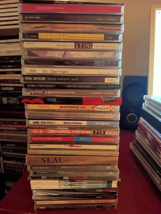 Centenas de CDs de música portuguesa e lusófona (S-Z)