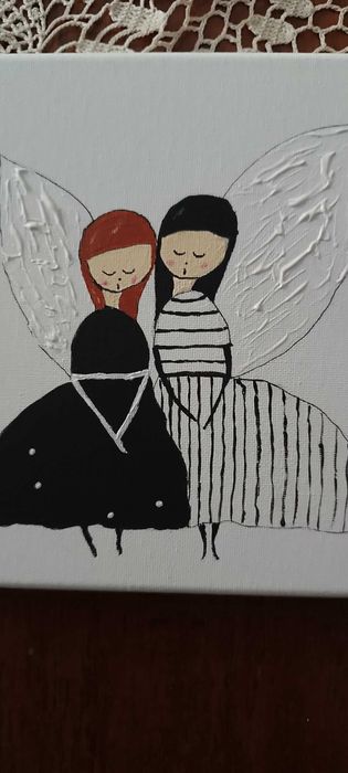 Obraz na płótnie Anioły