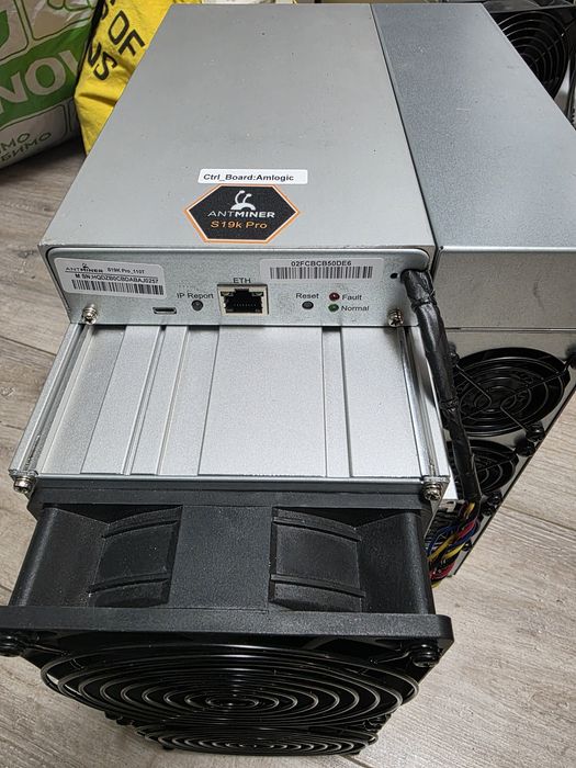 Asic s19k pro в работе меньше месяца! На гарантии