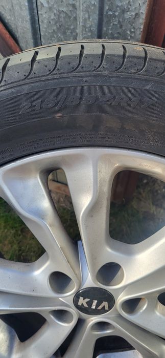 Koła kpl 4 szt Nexen Kia 215/55ZR17 letnie felga 17 aluminiowa 215/55R