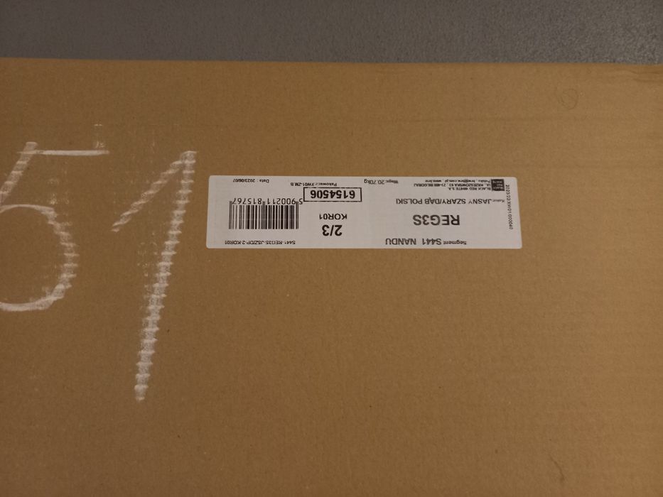 Regał Nandu 50 cm 3 szuflady 4 półki