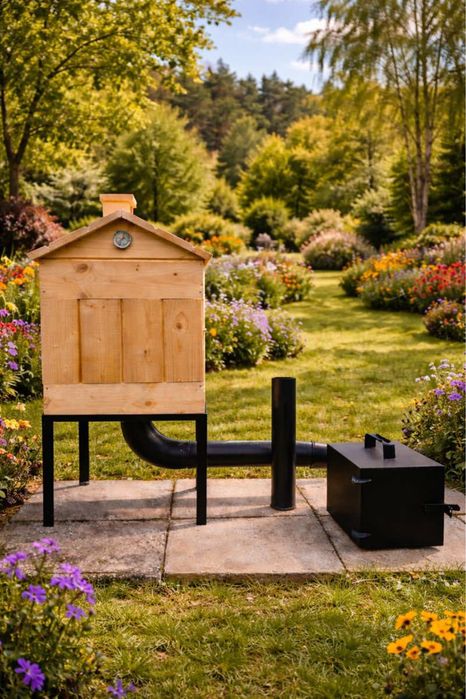 Wędzarnia drewniana