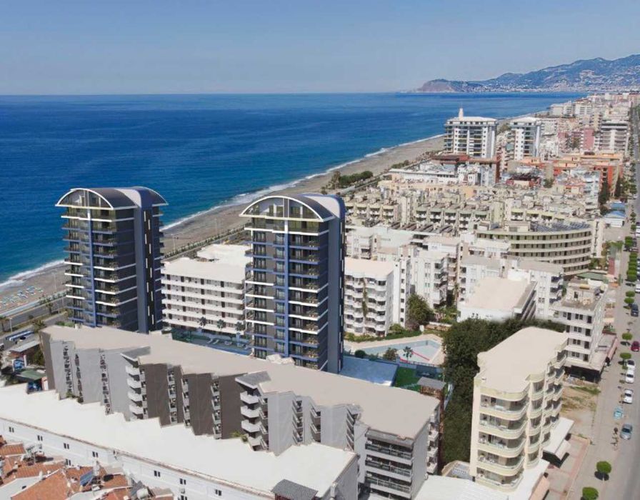 Продается комплекс у моря первая линия Алания Махмутлар.