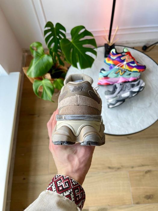 New Balance 9060 Beige Brown 38-45р коричневі нюбеленс
