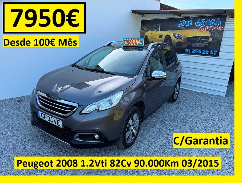 Peugeot 2008 1.2Vti 82Cv 90.000Km 03/2015