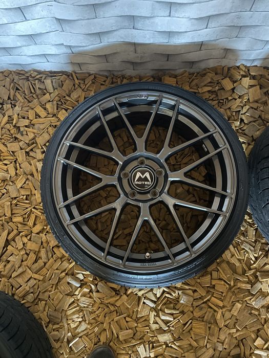 Felgi koła Motec 19 cali letnie 7mm 5x112 audi seat skoda vw golf leon