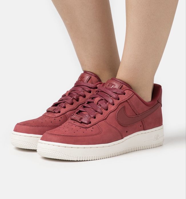 Nike af1 форсы женские оригинал красные 39,5
