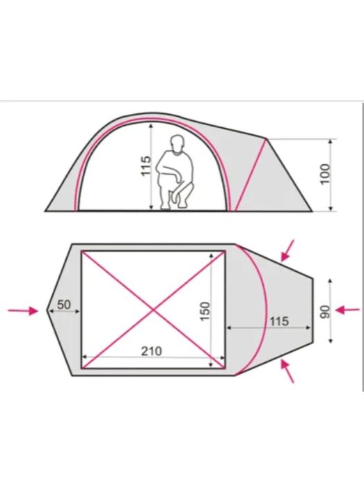 Палатка Terra incognita Zeta 2 Zeta 3 Zeta 4