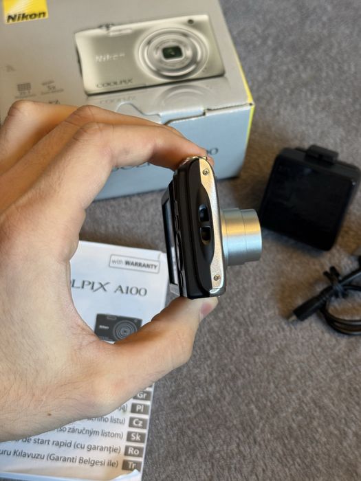 Aparat Cyfrowy Nikon Coolpix A100 jak nowy viral 20mpx analog piekne