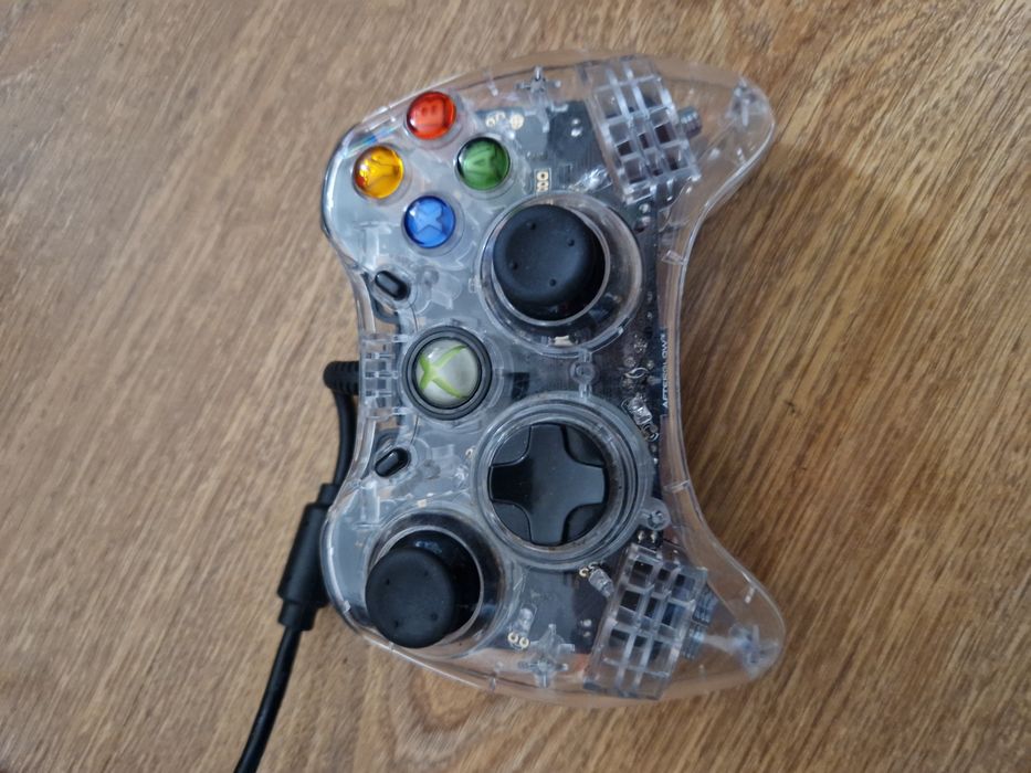 Kontroler Transparent Xbox Afterglow