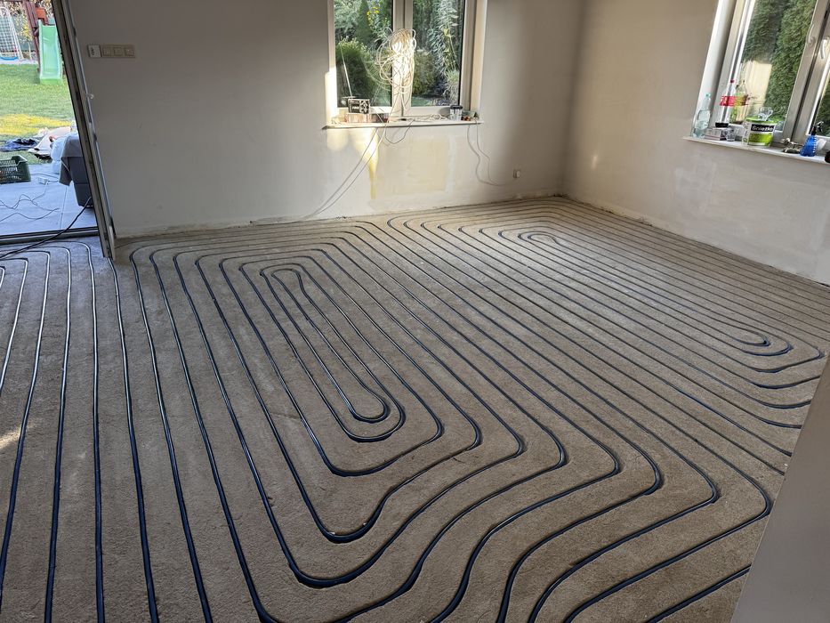 Frezowanie w posadzkach pod ogrzewanie podłogowe