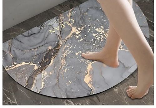 Carpet que imita marmore