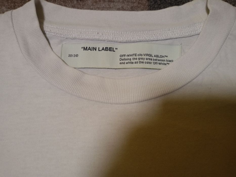 t-shirt off white legit