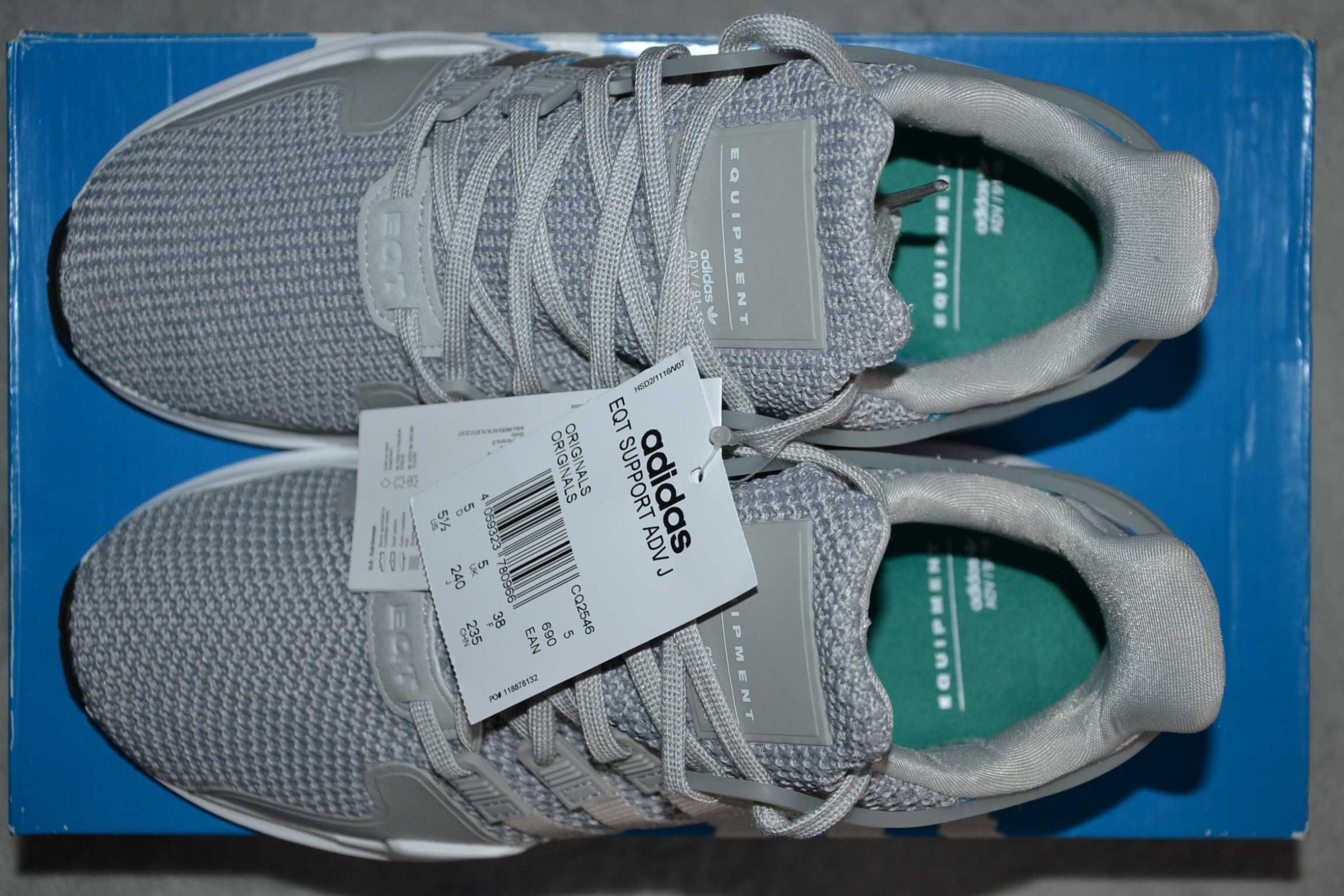 Nowe Buty Adidas EQT Support ADV Eur 38 Junior 100 Oryginalne CQ2546