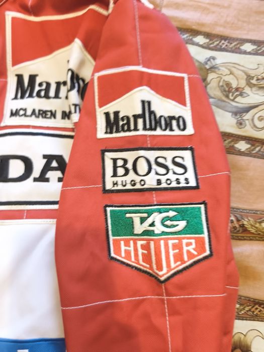 Kart fato de kart McLaren Honda Ayrton Senna sparco Boss OMP