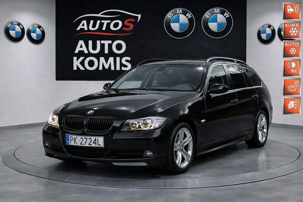 BMW Seria 3 BMW e91 320d 177KM Kombi Xenon Klimatronik Zarejestrowana #Zamiana#