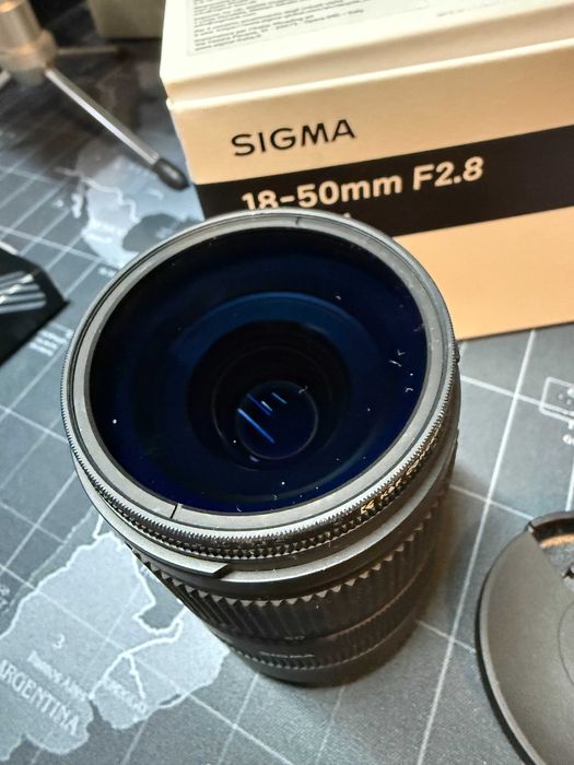 Sigma 18-50 F 2.8 + filtr CPL + 3 lata gwarancji