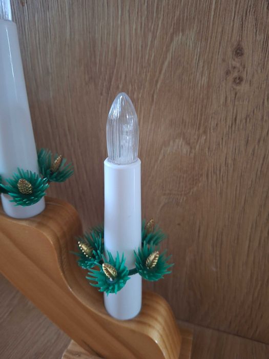 Świecznik adwentowy LED